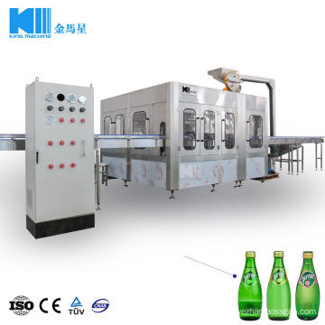Automatic Carbonated Beverage Soft Drink Filling Machine for Glass Bottles